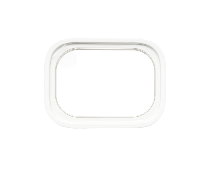 BNM Dingley Size peel off end White Ring, Transparent Film